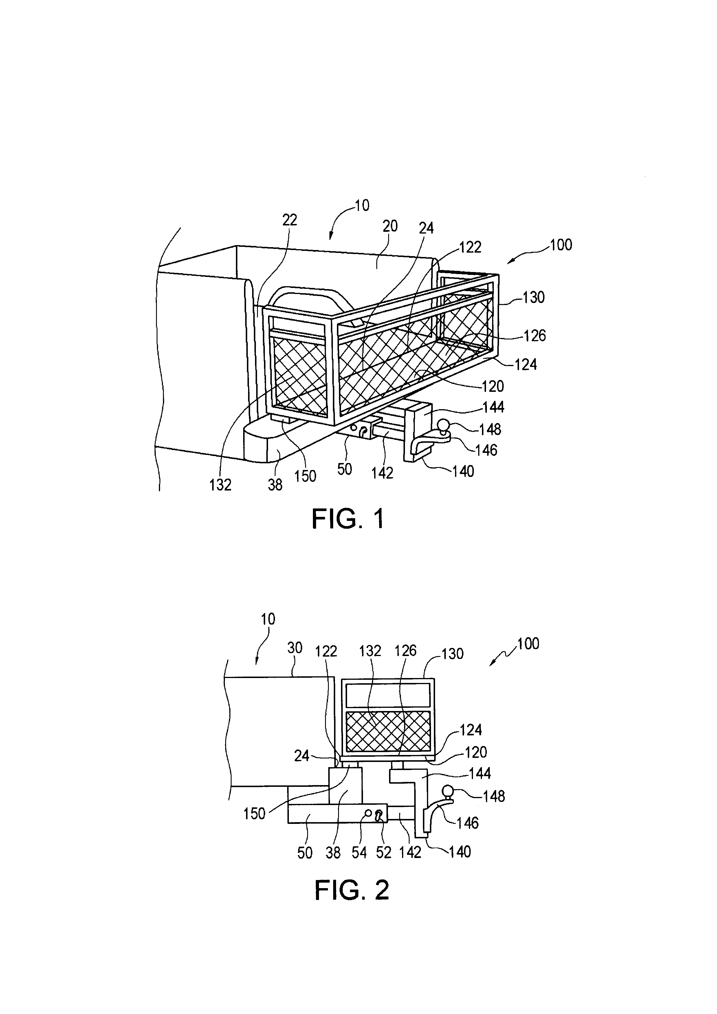 Truck bed extension