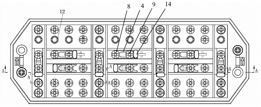 Test-type watthour meter junction box