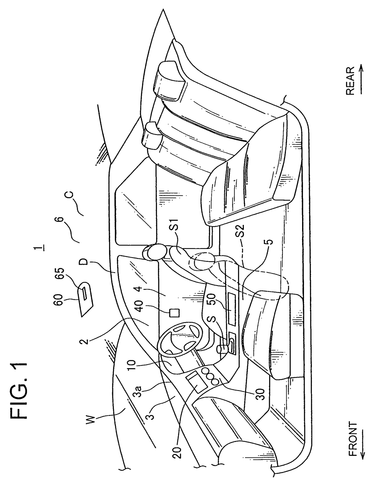 Light emission structure for indication symbol in interior space of vehicle