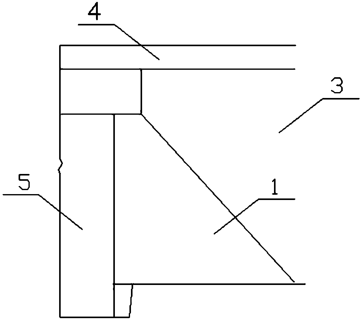 Anti-frost heaving structure of transition section of bridge and culvert structures in cold regions