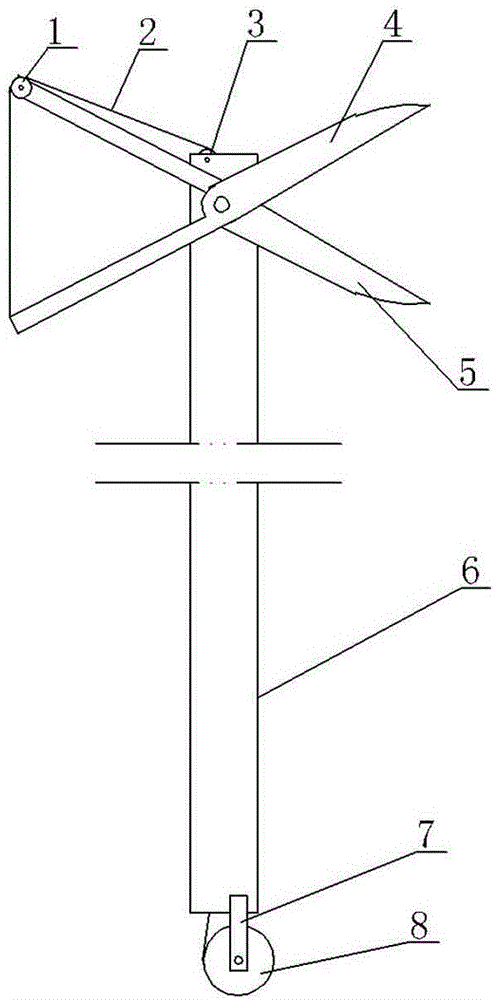 Multifunctional branch trimming insulating rod