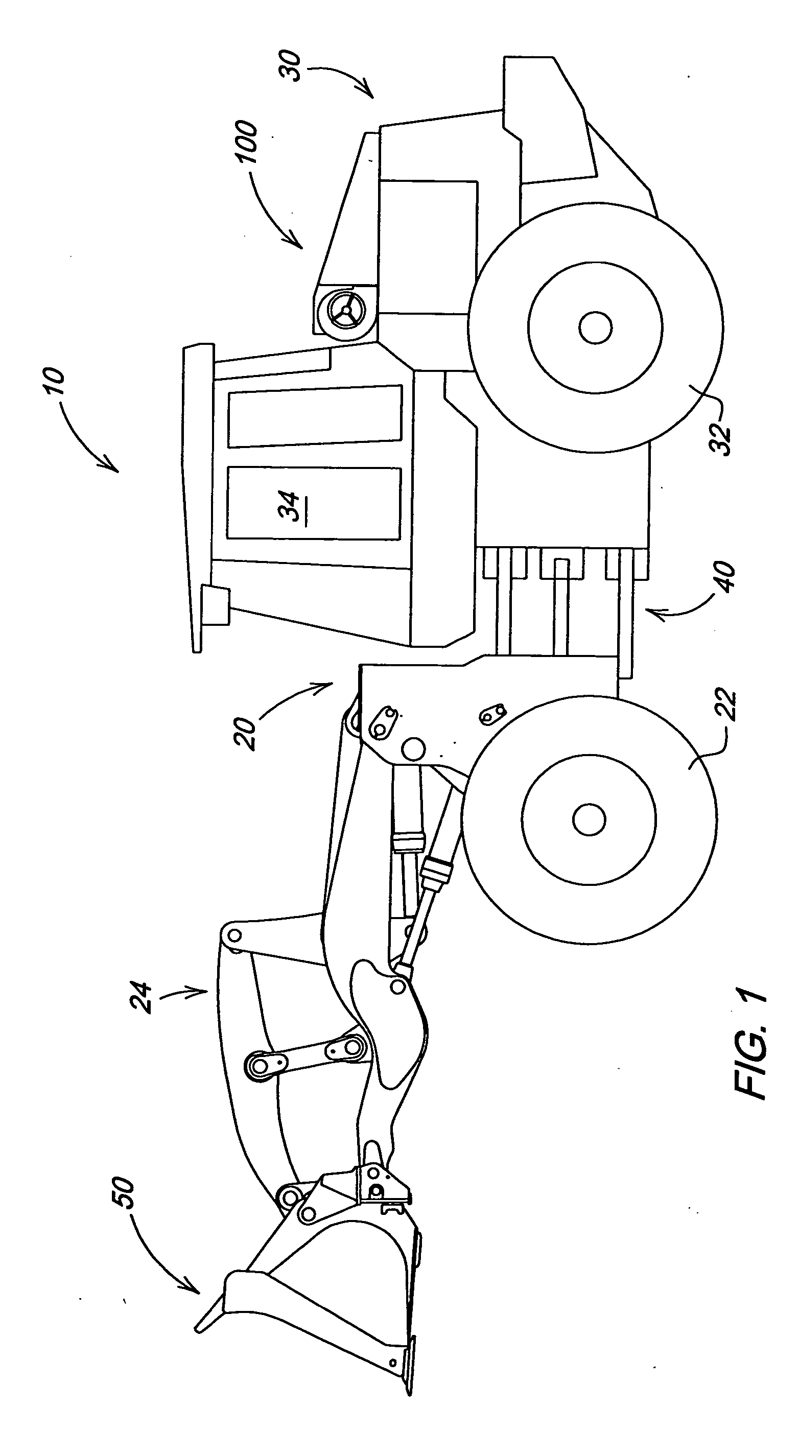 Cooling system with active debris separation