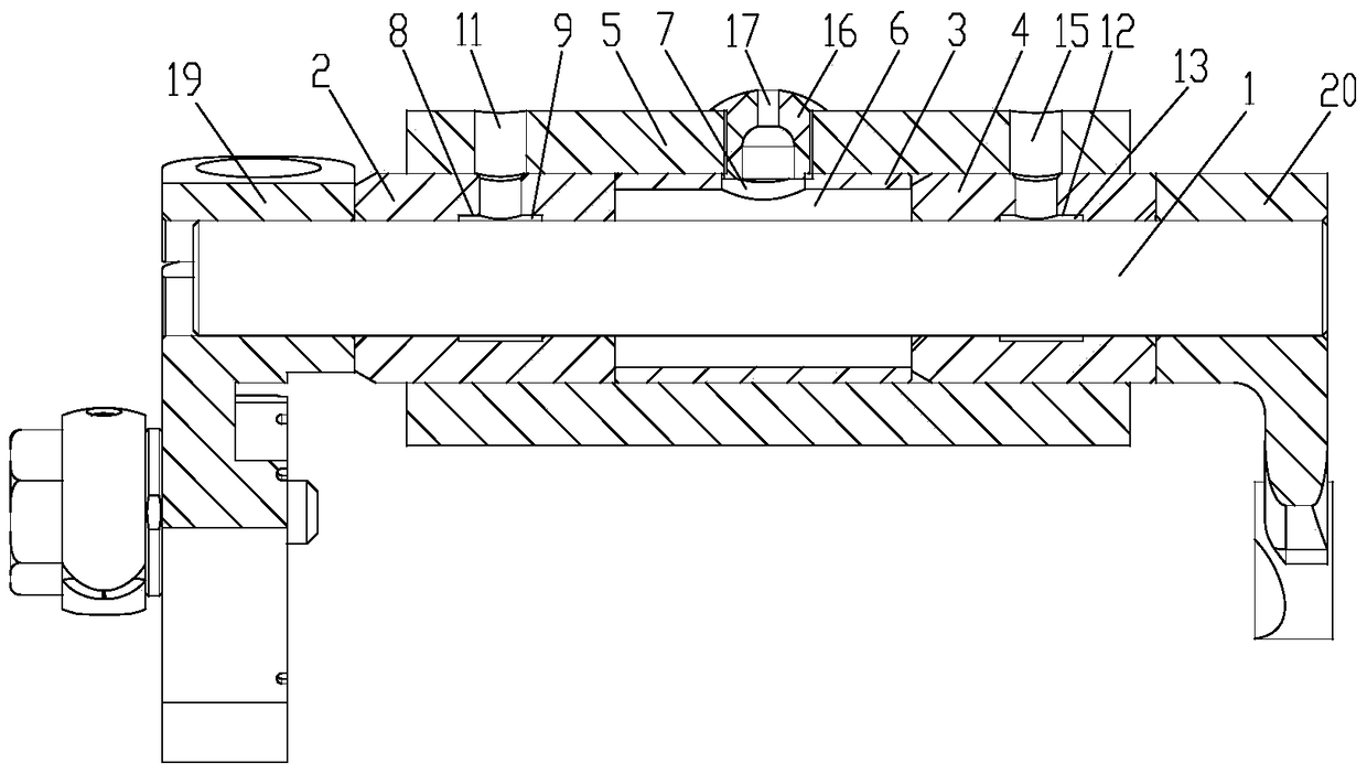 Presser foot lift shaft oil storage and lubrication structure