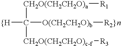 Use of nonionic esters in a coating for surfaces coming in contact with blood