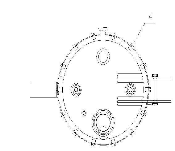 Small flat-bottom drying machine