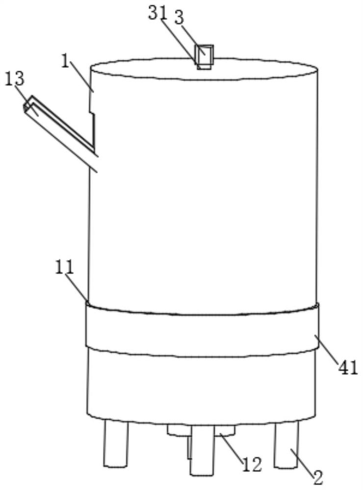 Energy-saving smelting furnace based on glass hot melting