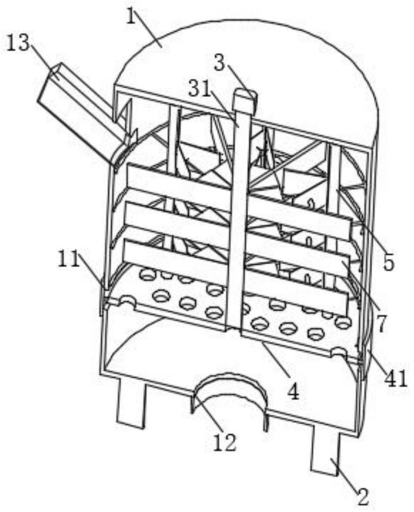 Energy-saving smelting furnace based on glass hot melting