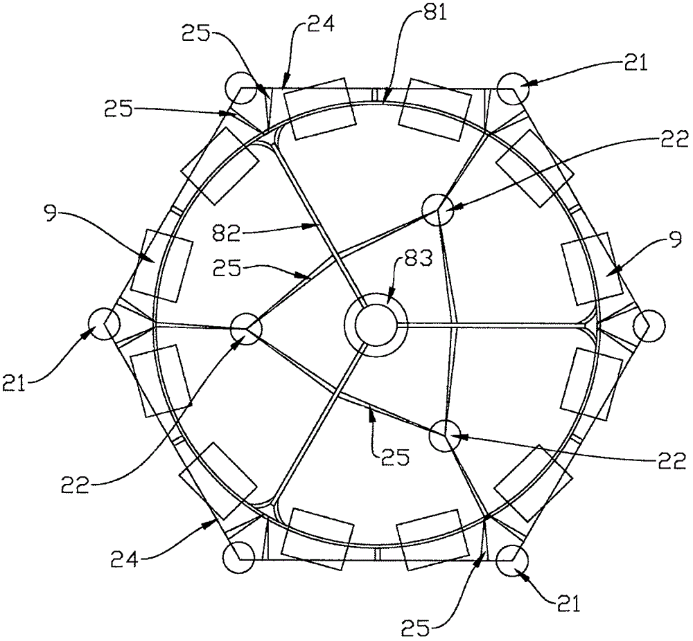 Hanging type movable simple house system