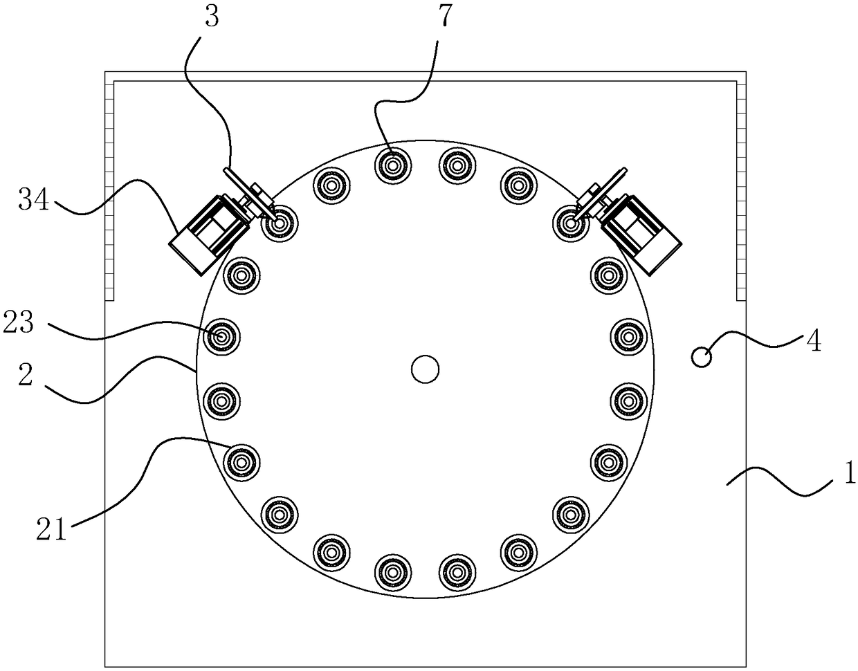 Commutator polishing device