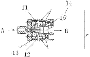 Pressure relief valve of self-rescuer