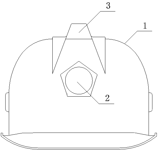 Multifunctional mining safety helmet