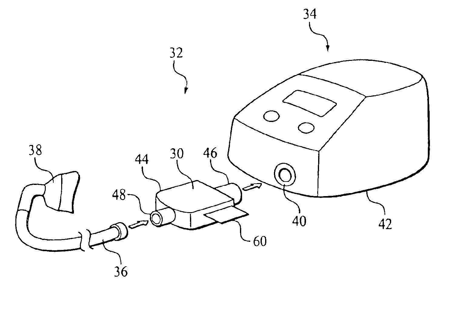 Pressure support compliance monitoring system