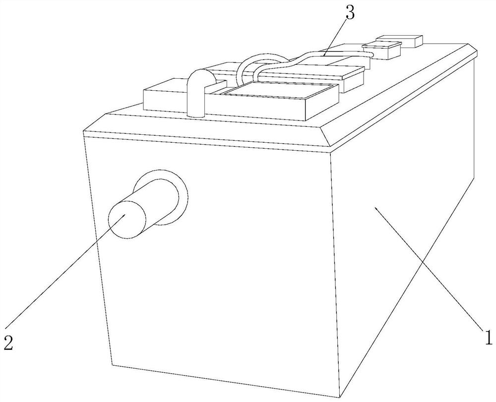 Suburb domestic sewage ecological interception equipment