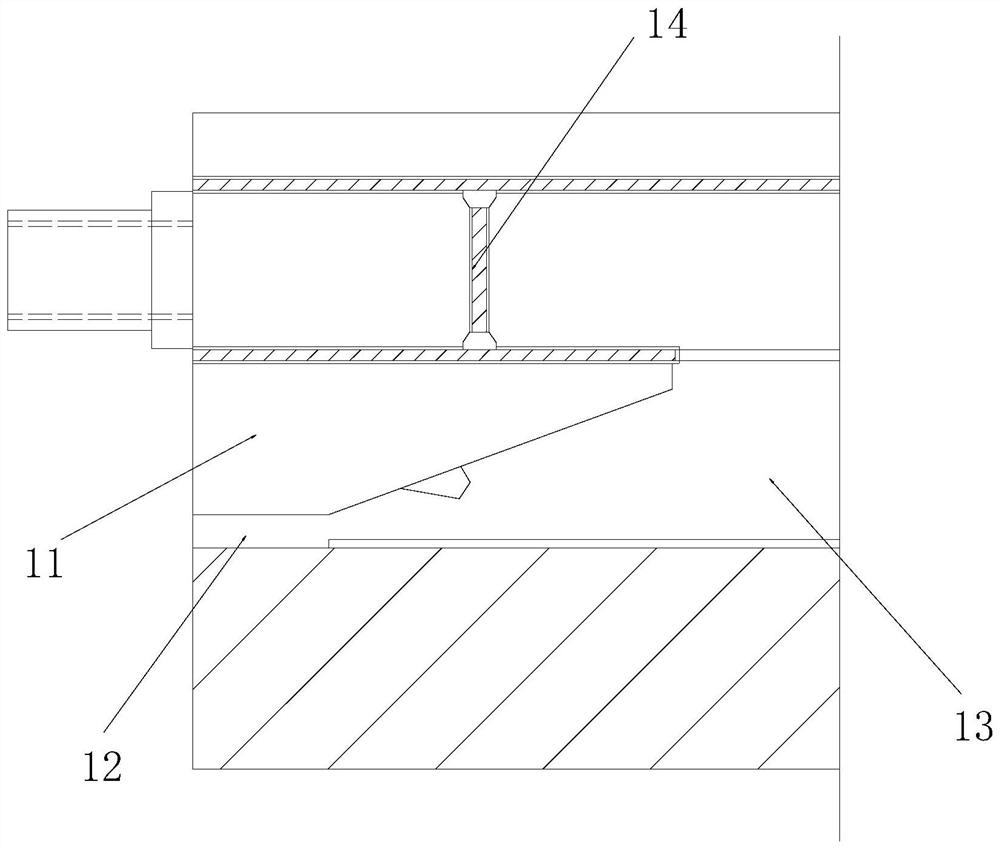 Suburb domestic sewage ecological interception equipment