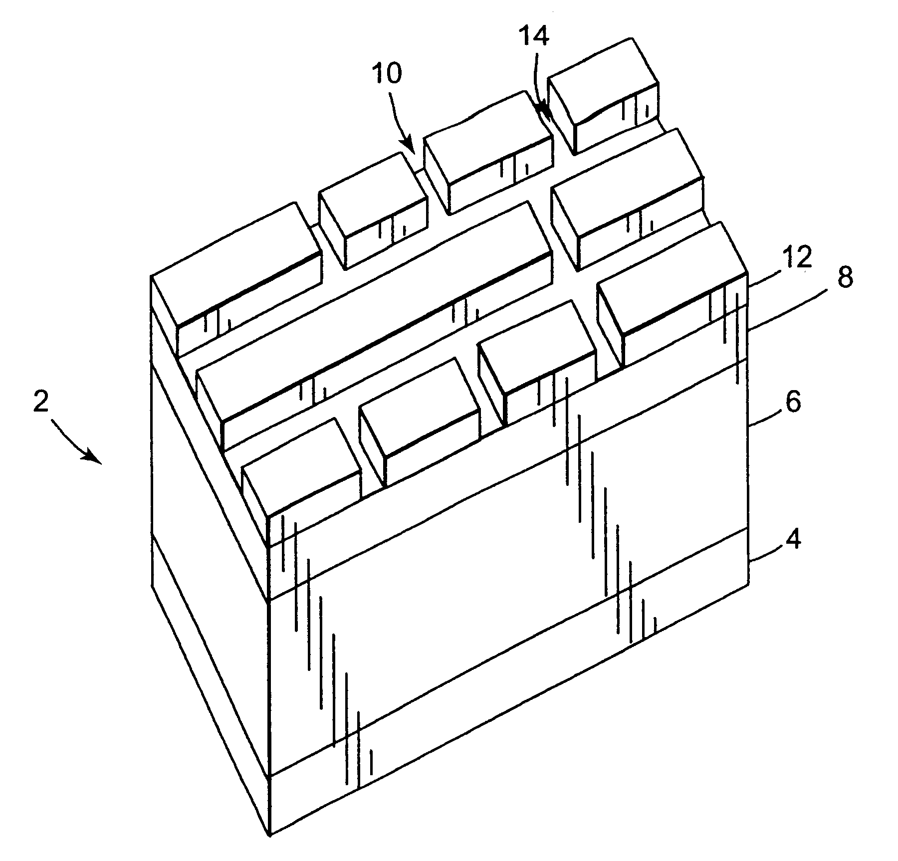 Circuit manufacturing using etched tri-metal media