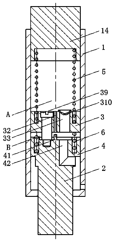 Device for preventing stepping on accelerator by mistake and vehicle