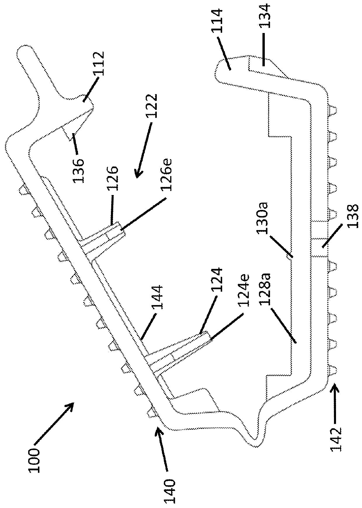 Releasable holder for cables and conduit