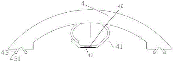 Stably mounted and clamped cable equipped with thermal-insulating protection cover and assembling and mounting method for cable