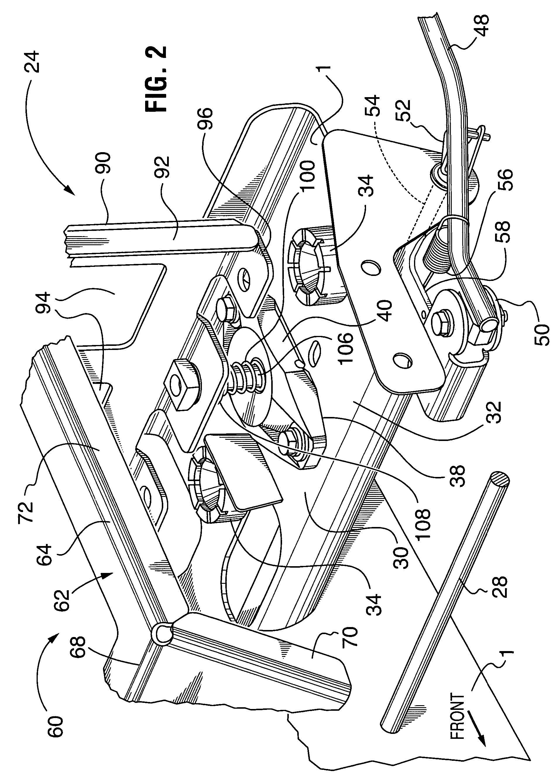 Modular components for an all-terrain vehicle