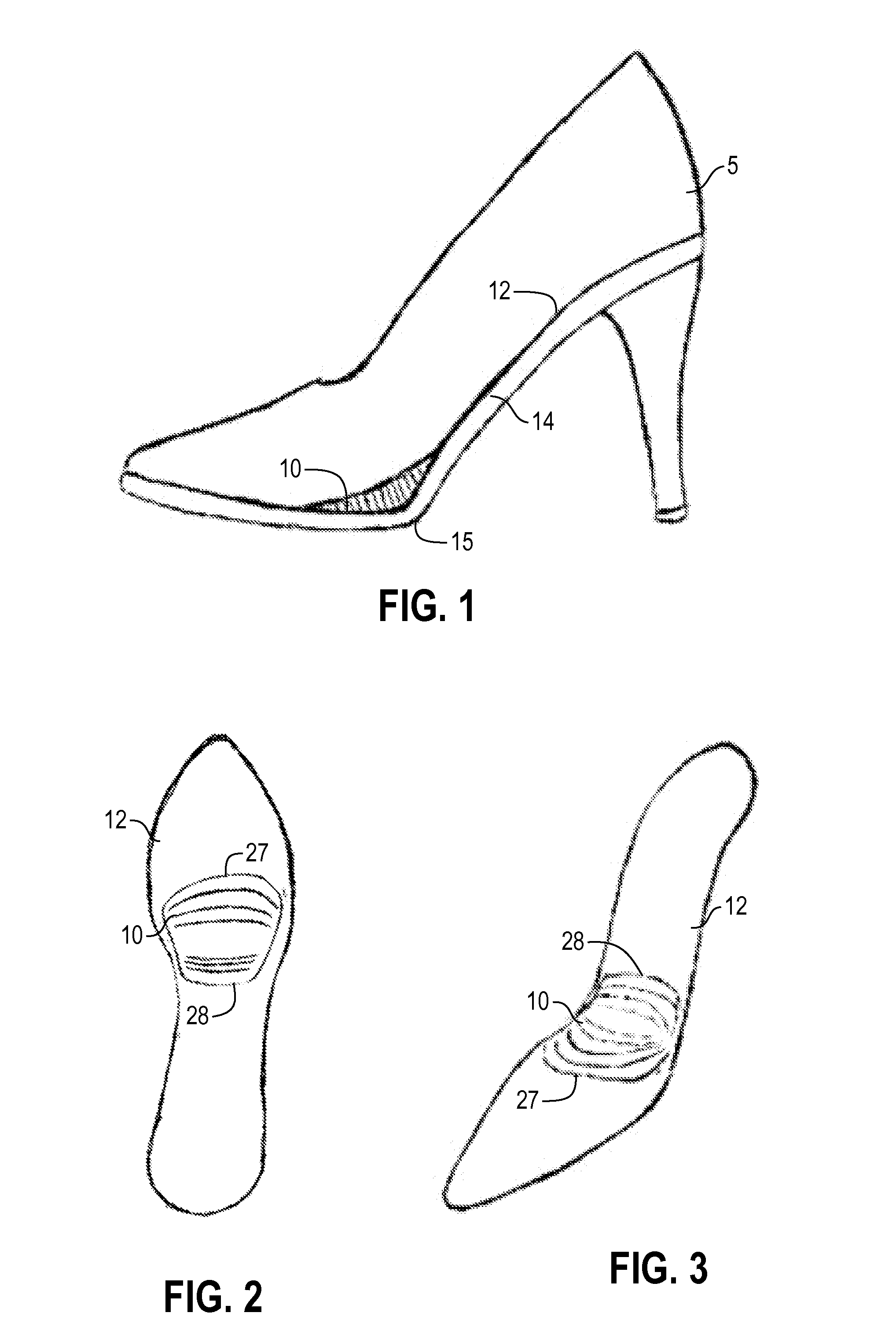 High-Heel Shoe Insert