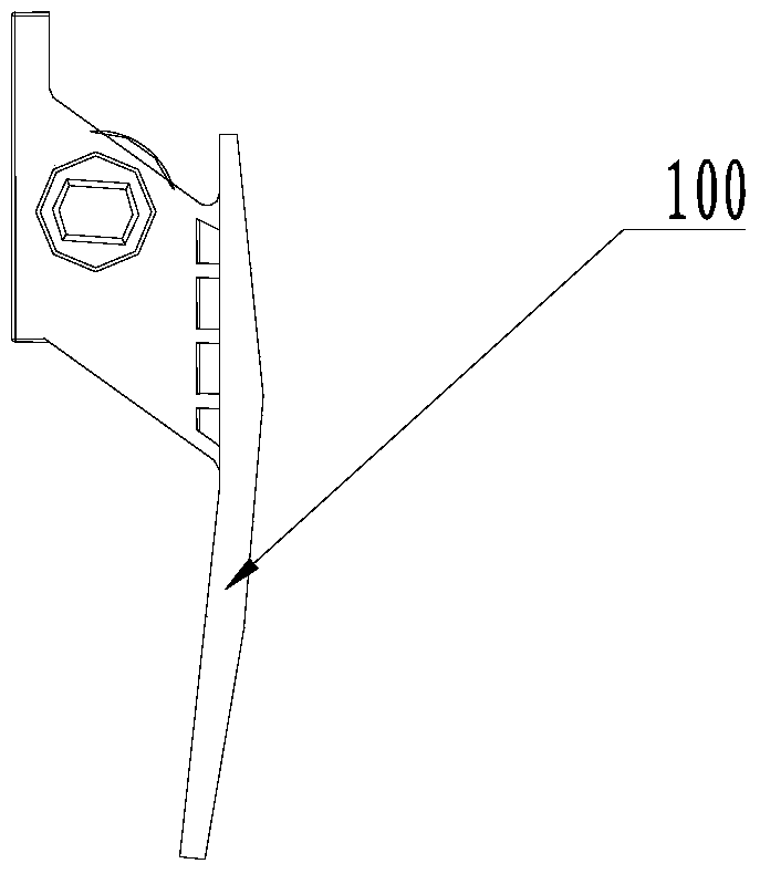 Air conditioner air deflector and its shaping method and device