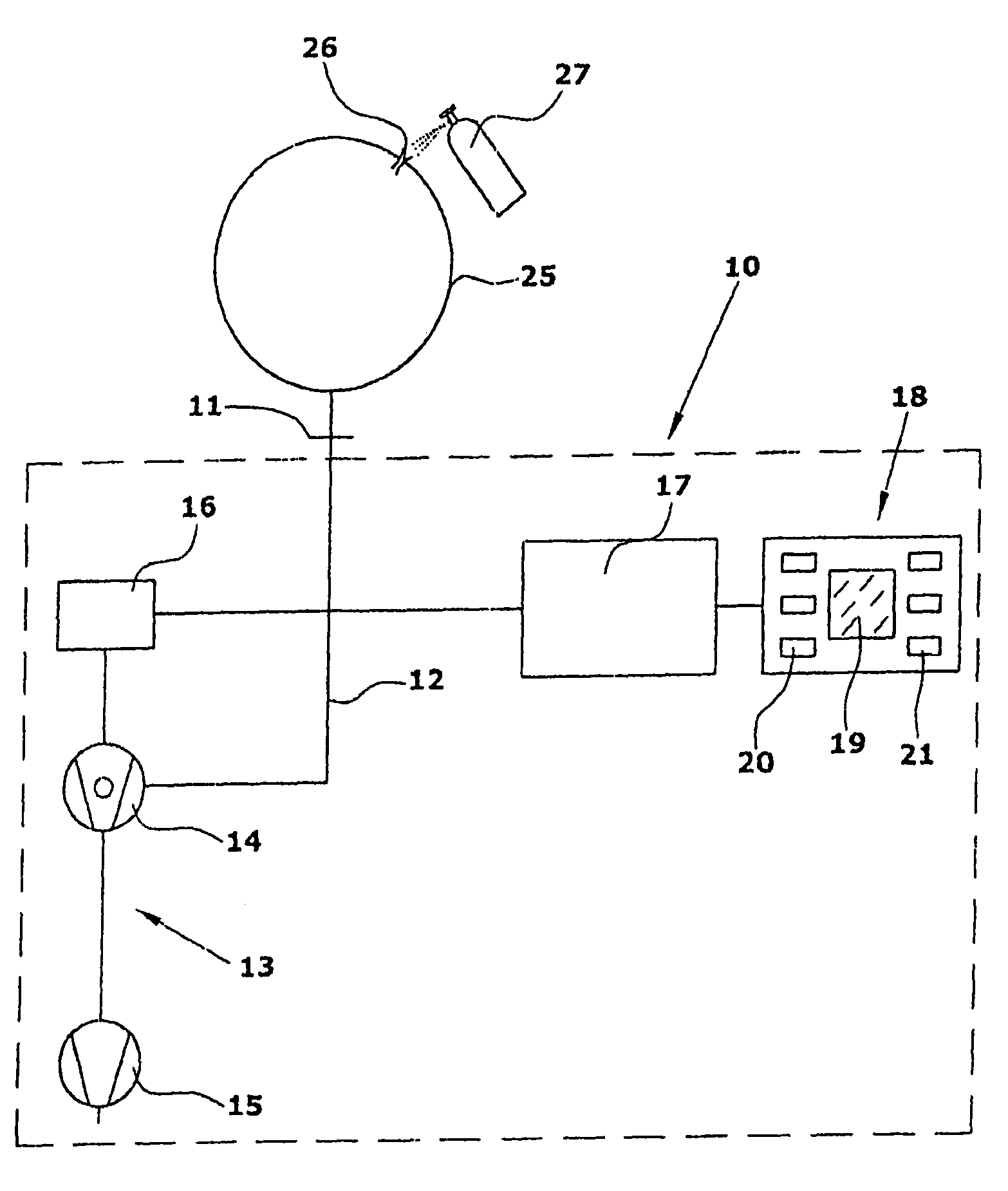 Method and device for detecting leaks