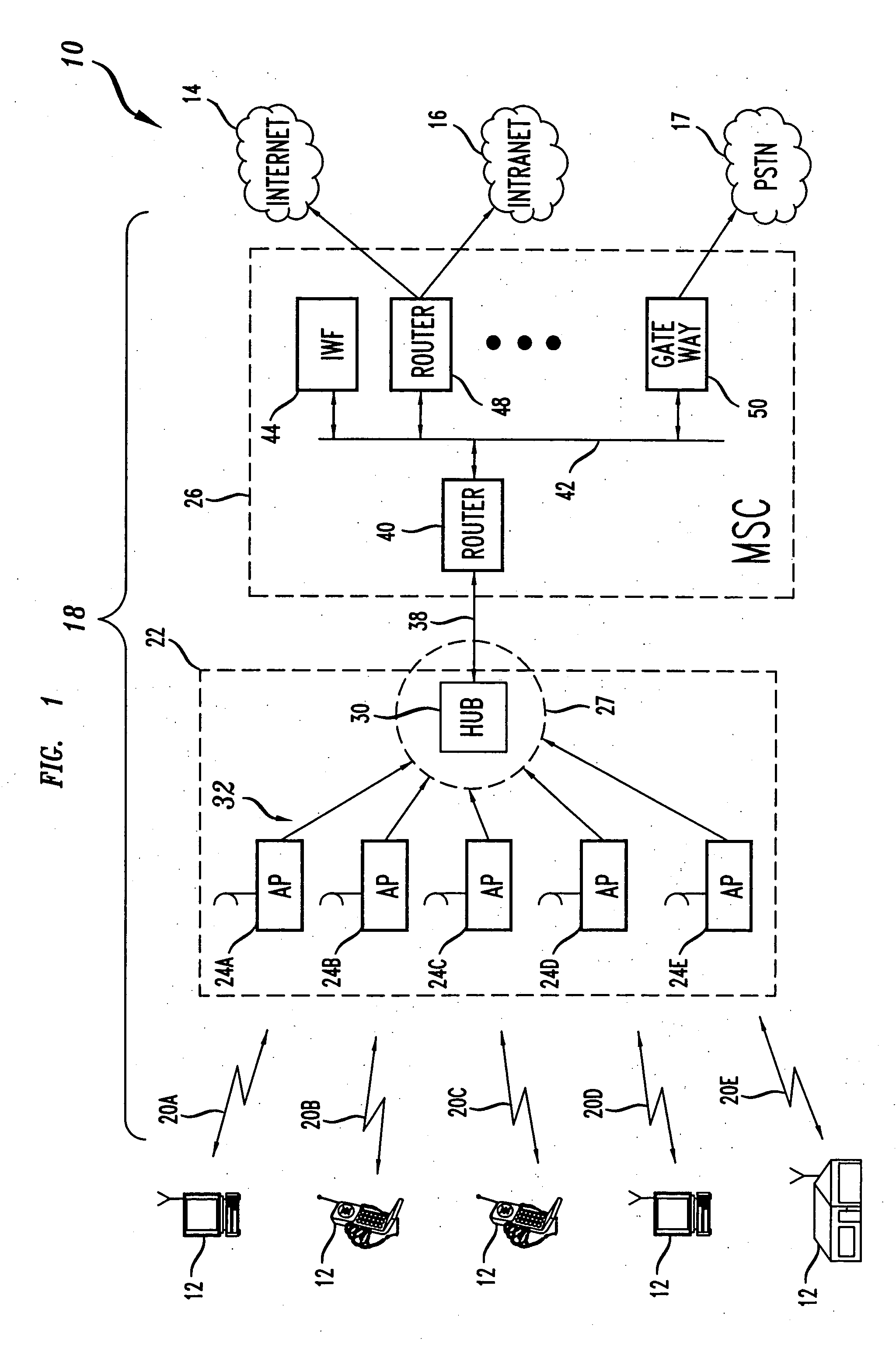 Power control system using acknowledgments