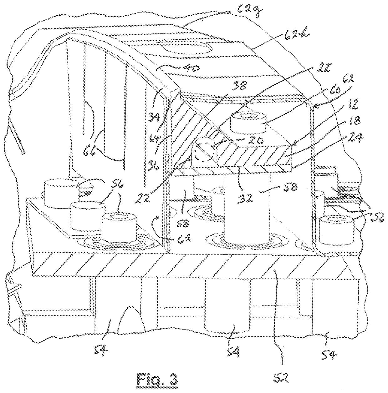 Limiting dispersion of IR radiation from a heater element during plastic welding