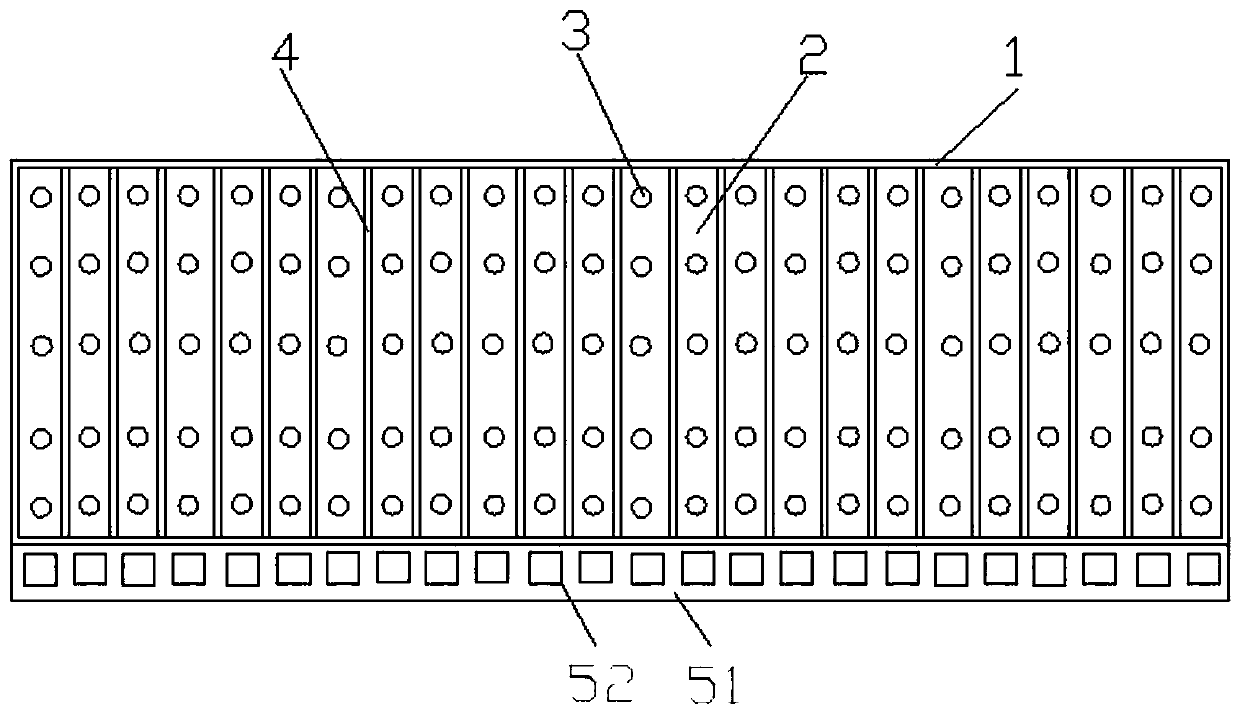 Micro-fluidic synthetic material device with gradient heating function