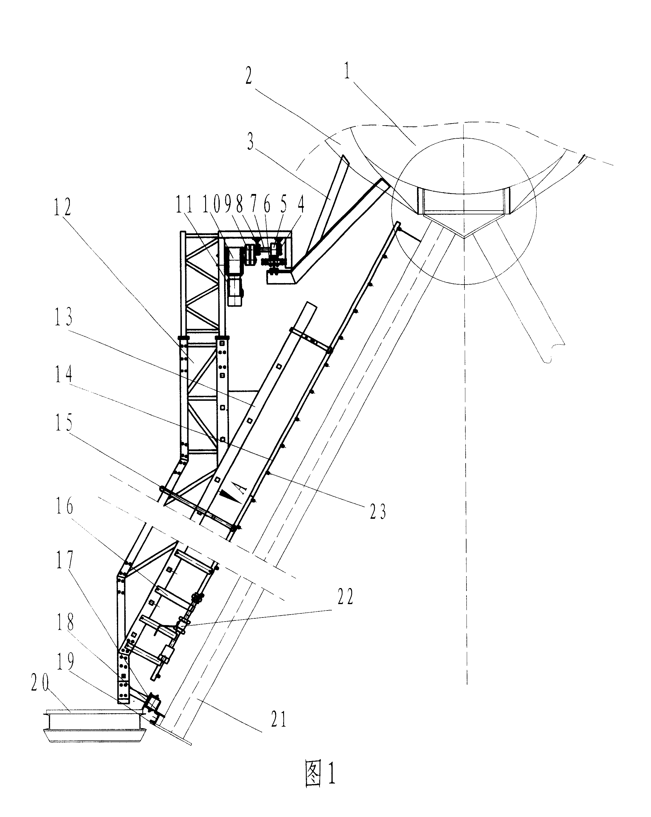 High pressure bundle array automatic cleaning device