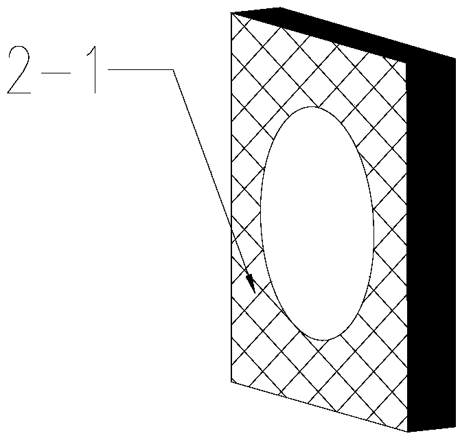 Flue gas outlet structure of glass kiln