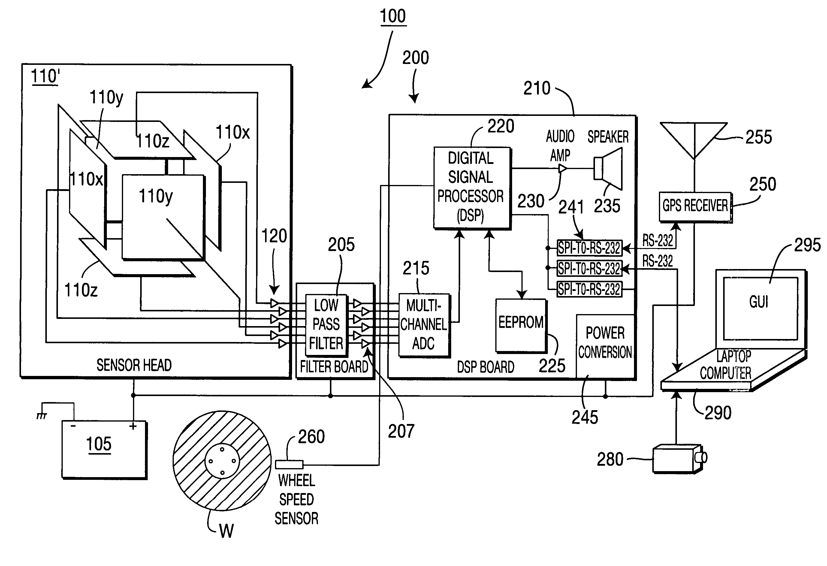 Apparatus and method for detecting an electric field