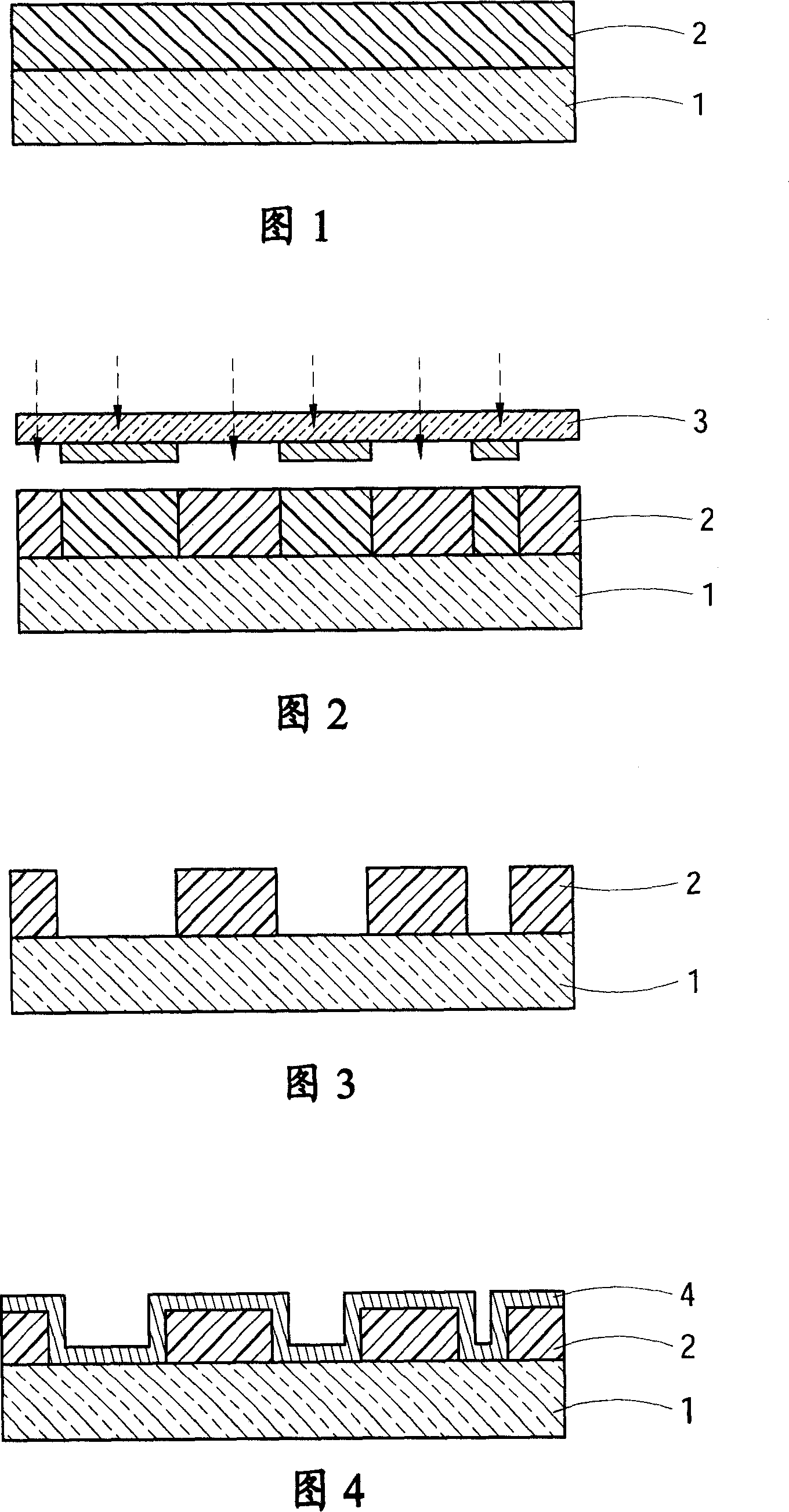 Method for fabricating super fine set of die for guiding light plate