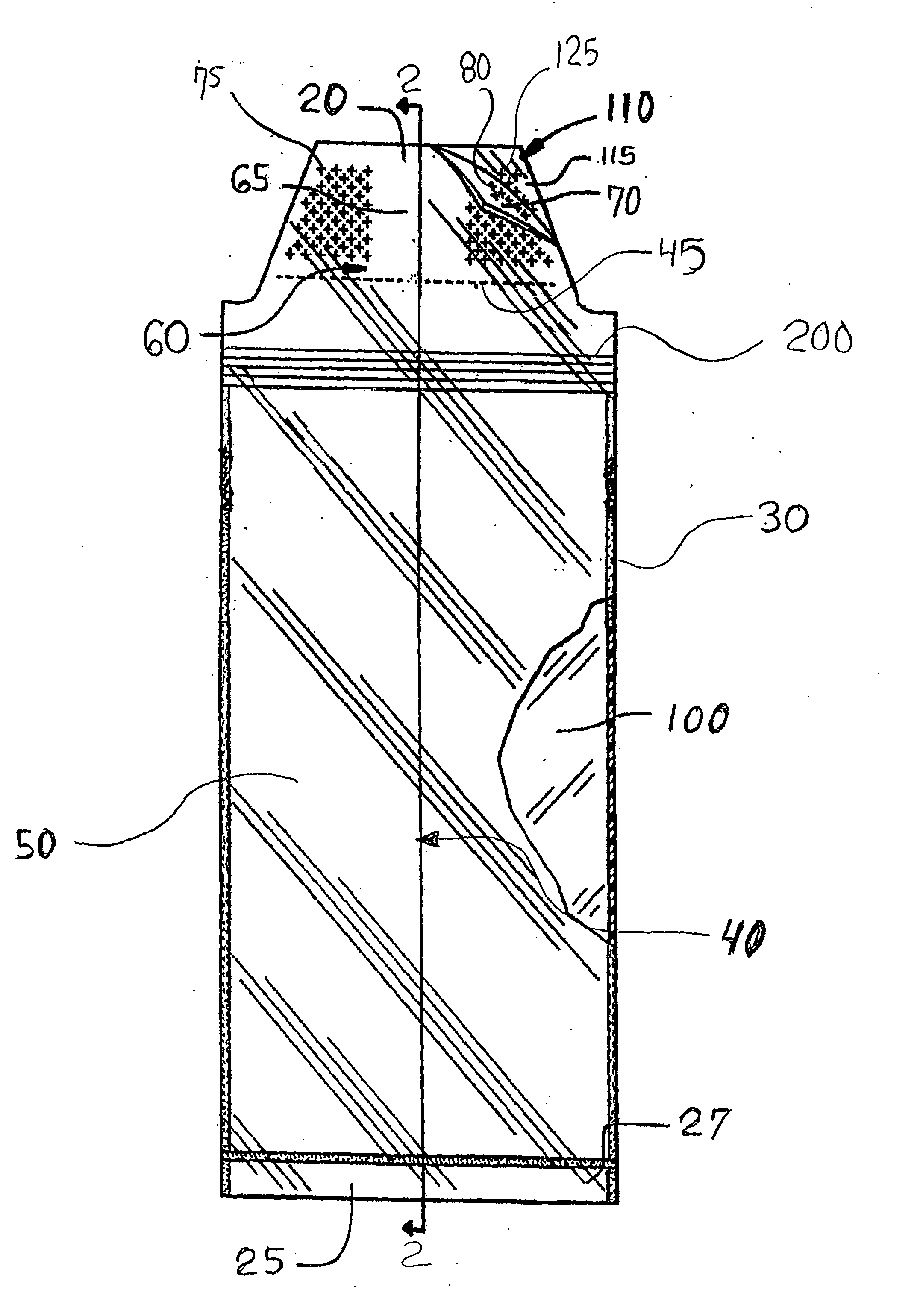 Resealable nurser liner