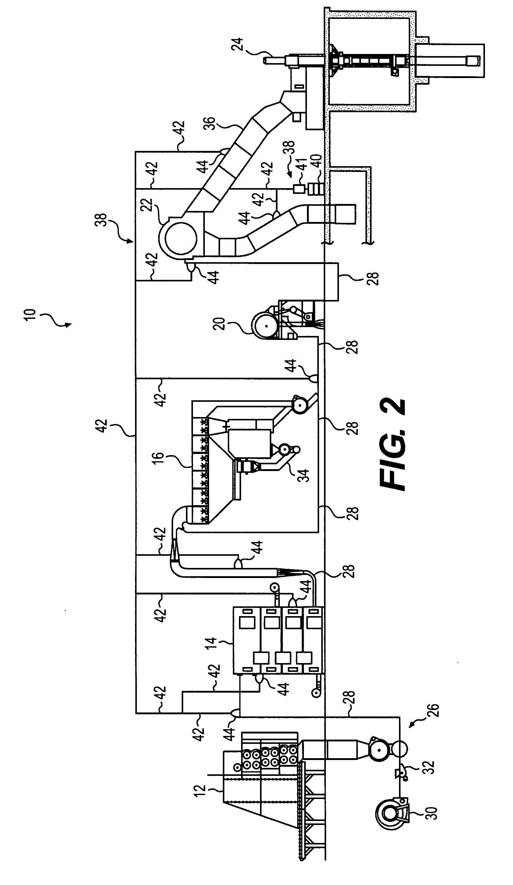 System and method for processing fiber