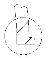 Two-piece ceramic bulb shell and manufacturing method thereof