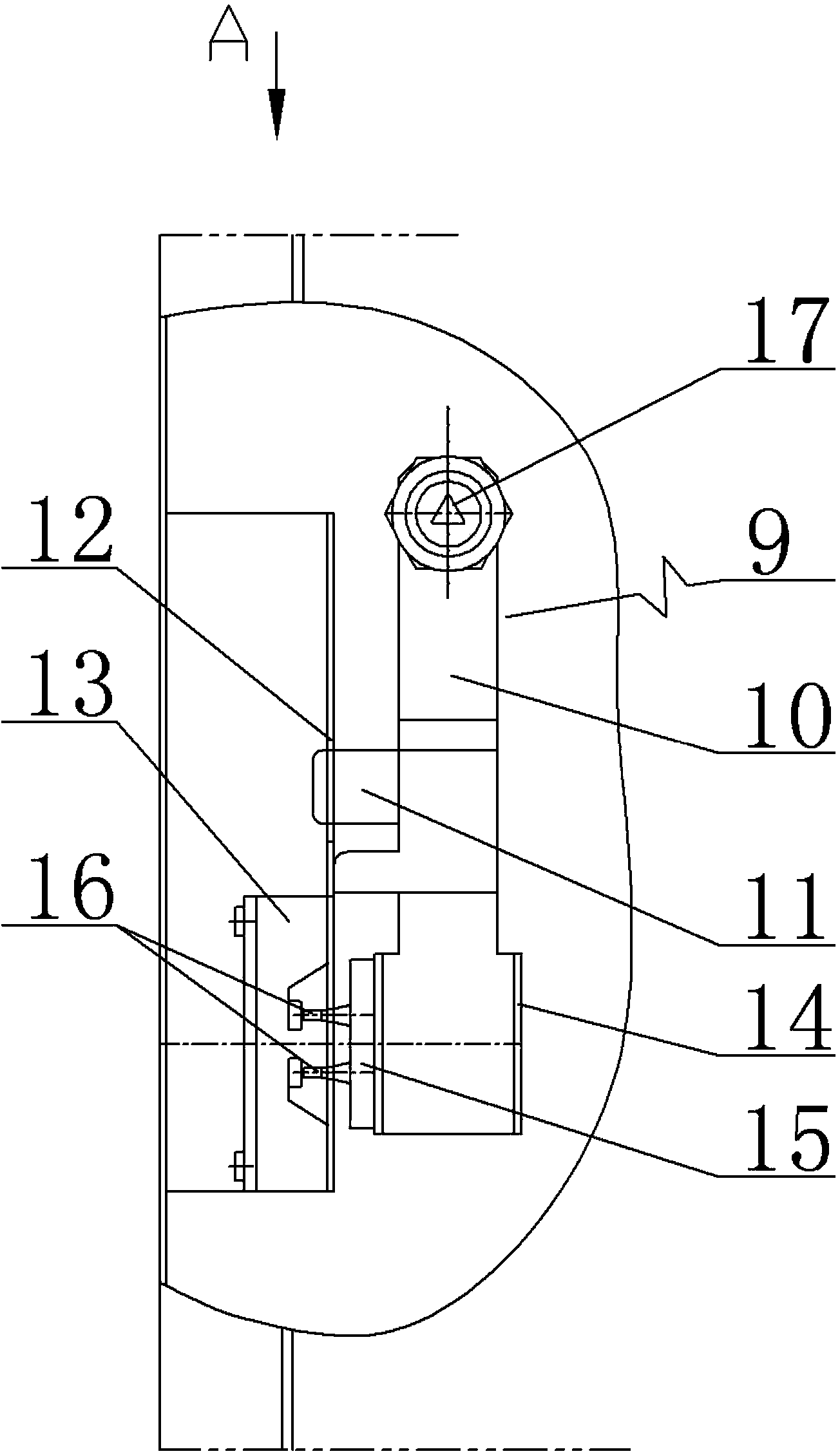 Waterproof lift shaft safety door