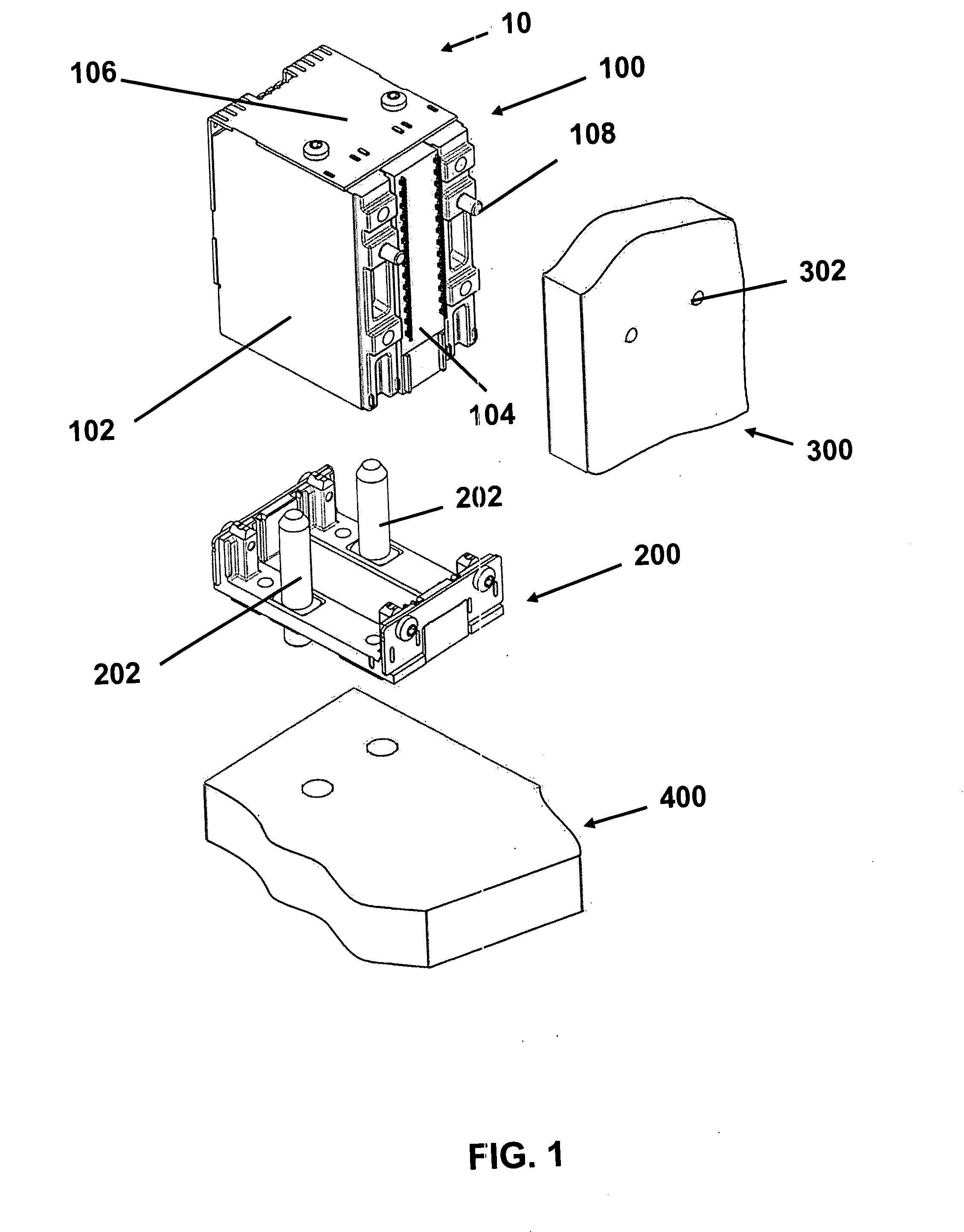 Electrical connector with divider shields to minimize crosstalk