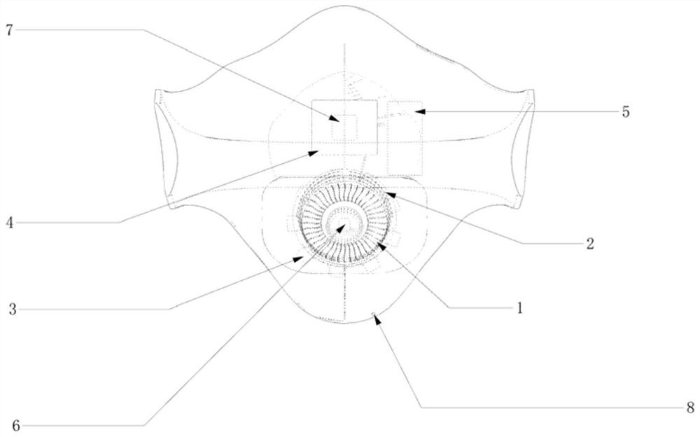 High-synchronization oxygen supply breathing device and breathing monitoring system and method