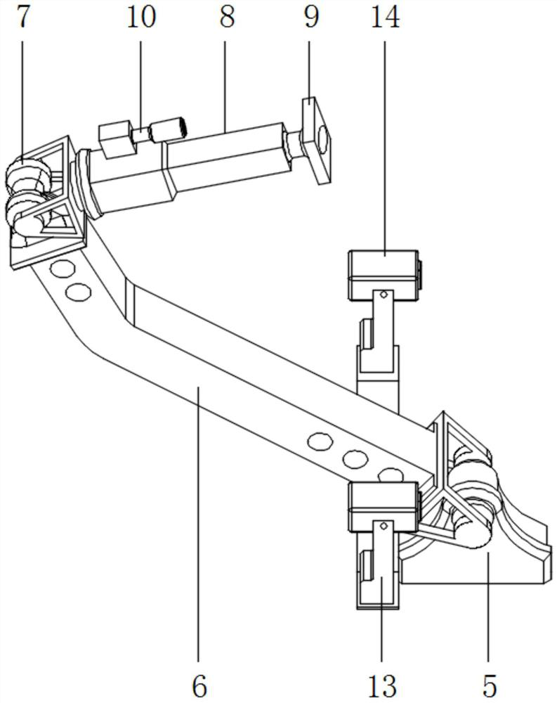 Intelligent robot for inspecting electric instrument