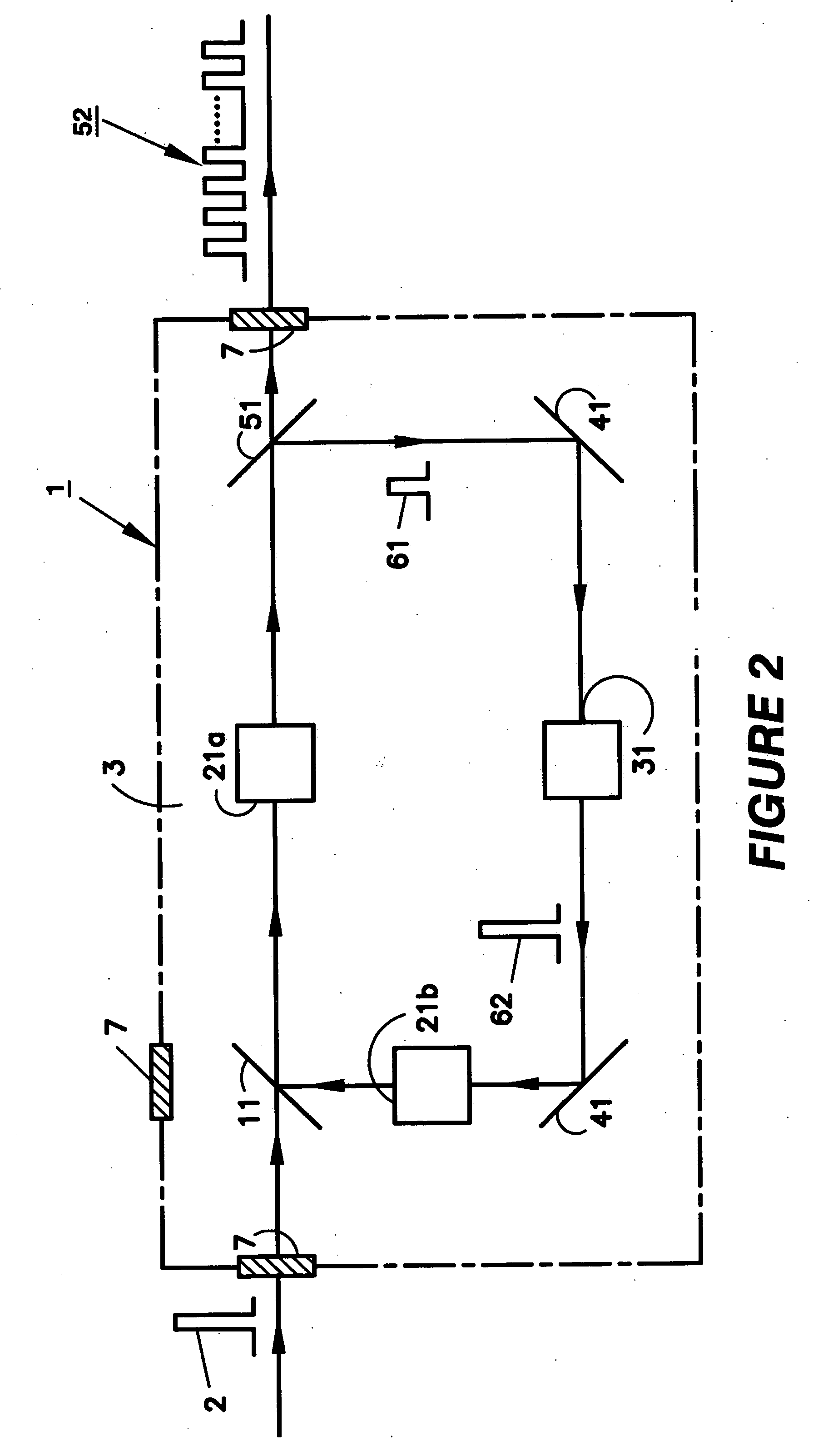 Laser pulse multiplier