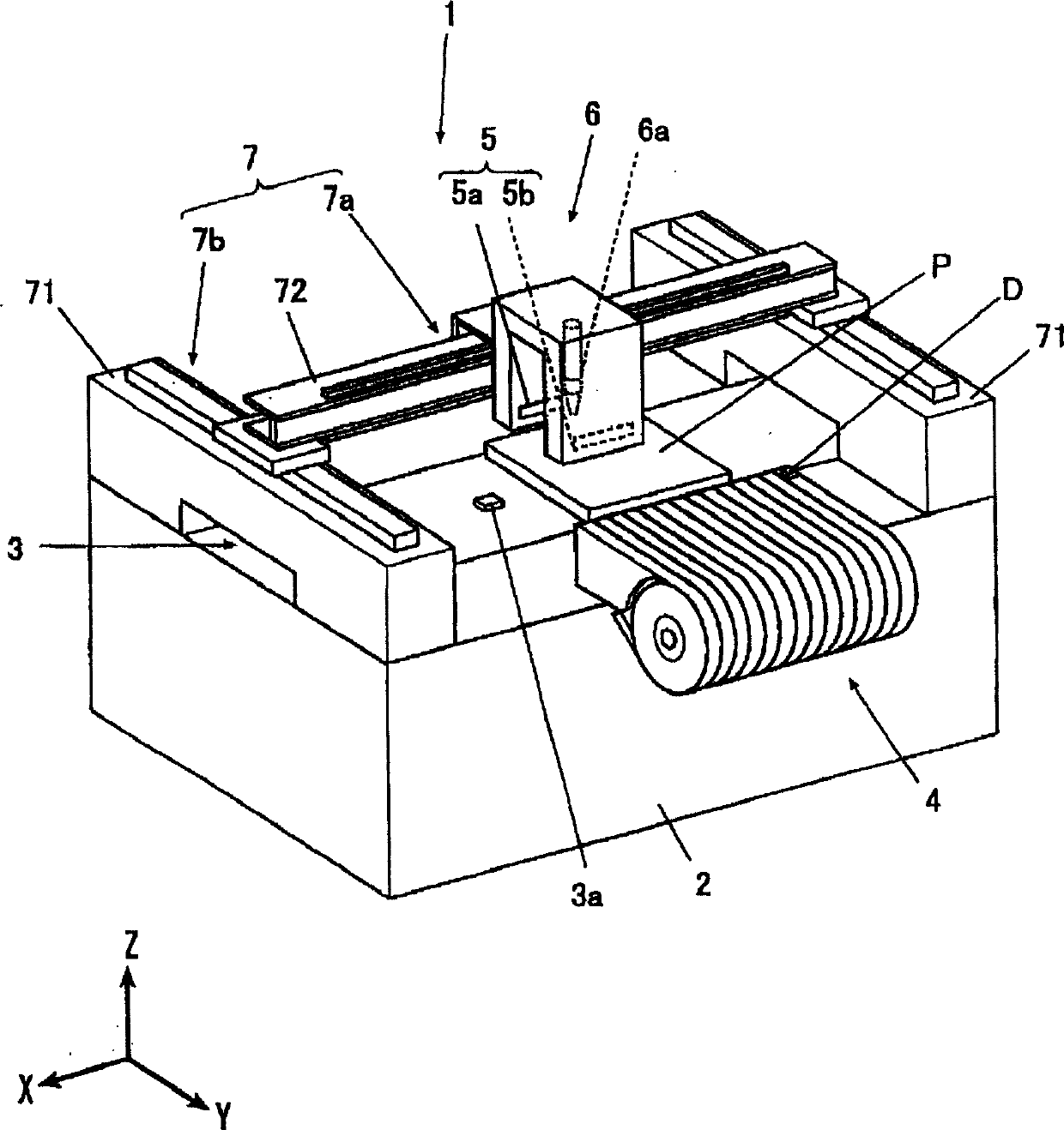 Electronic component mounting device