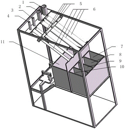 Waste battery paid recovery device