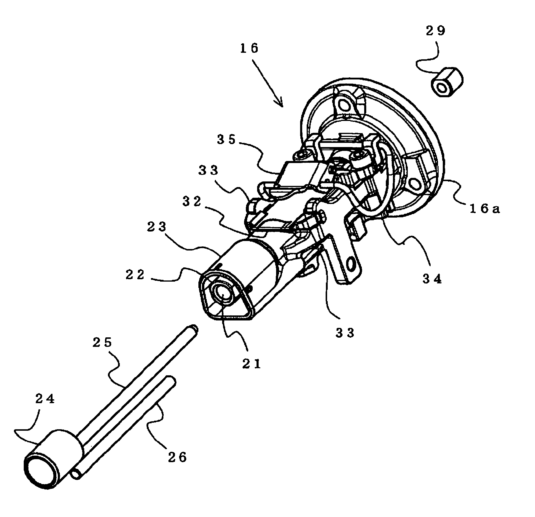 Powered nailing machine