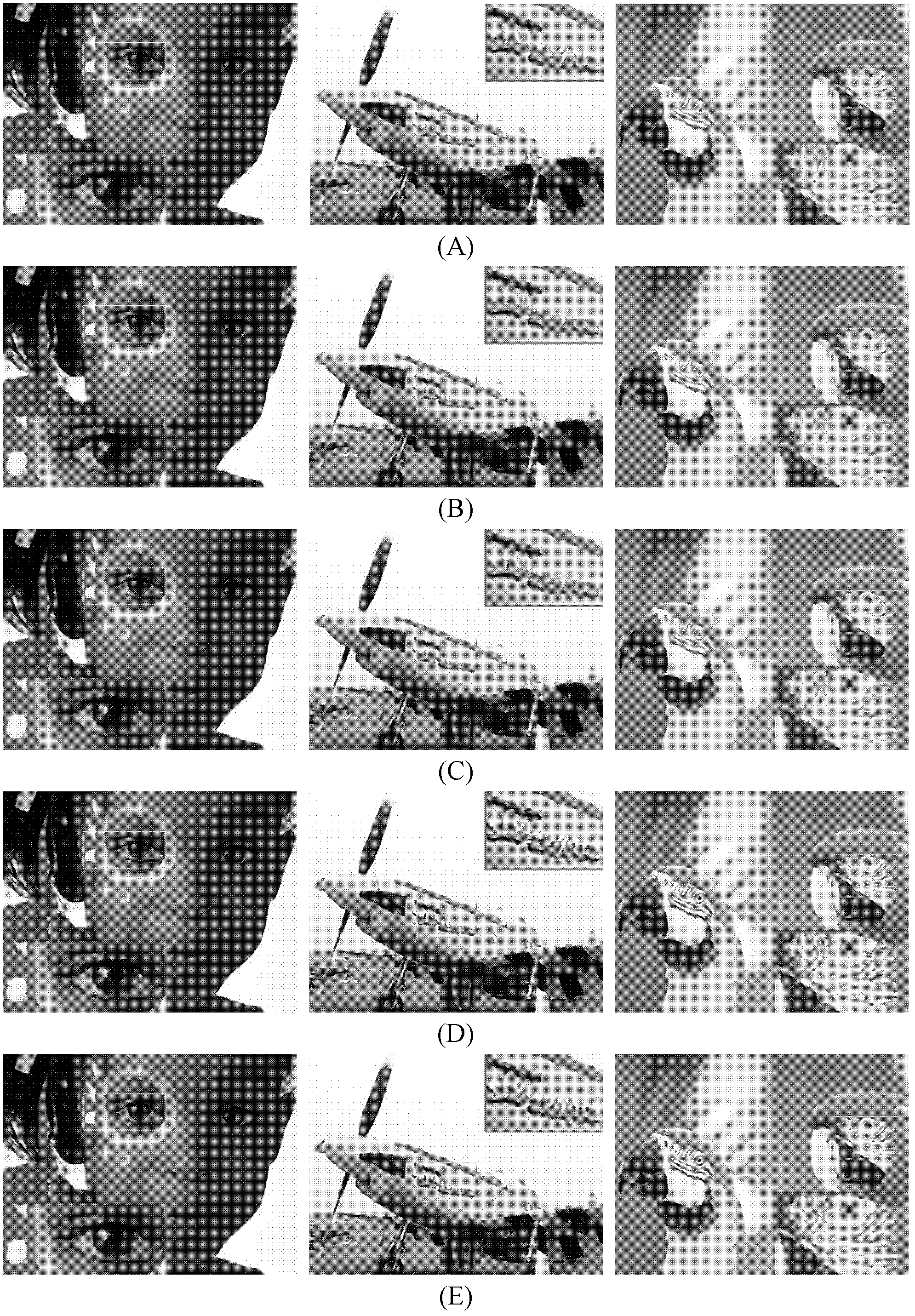 Image super resolution (SR) reconstruction method based on subspace projection and neighborhood embedding