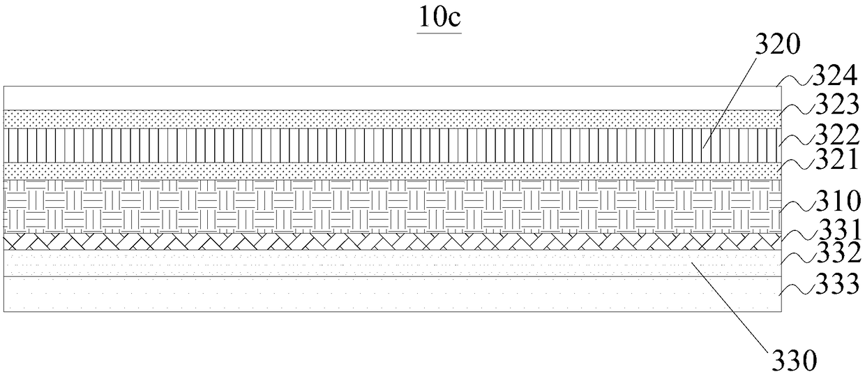 Intramode label film and preparation method thereof