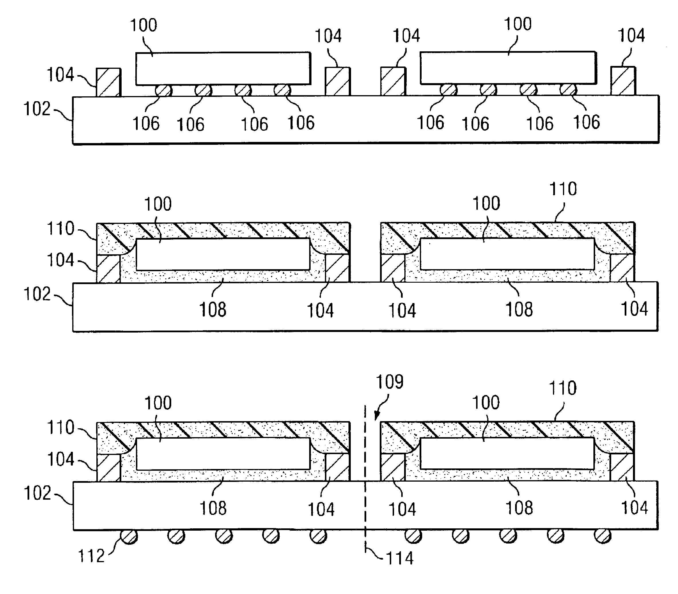 Method and system for flip chip packaging