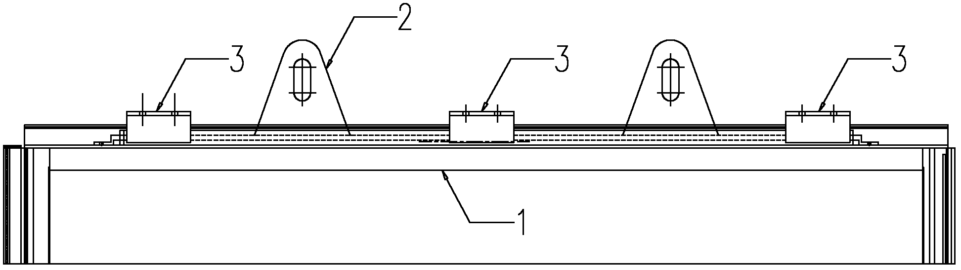 Curtain wall plate lifting device and method