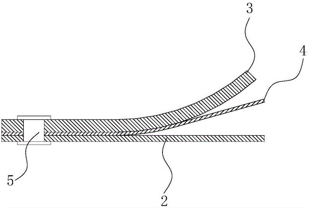 Rotary compressor and bearing component thereof