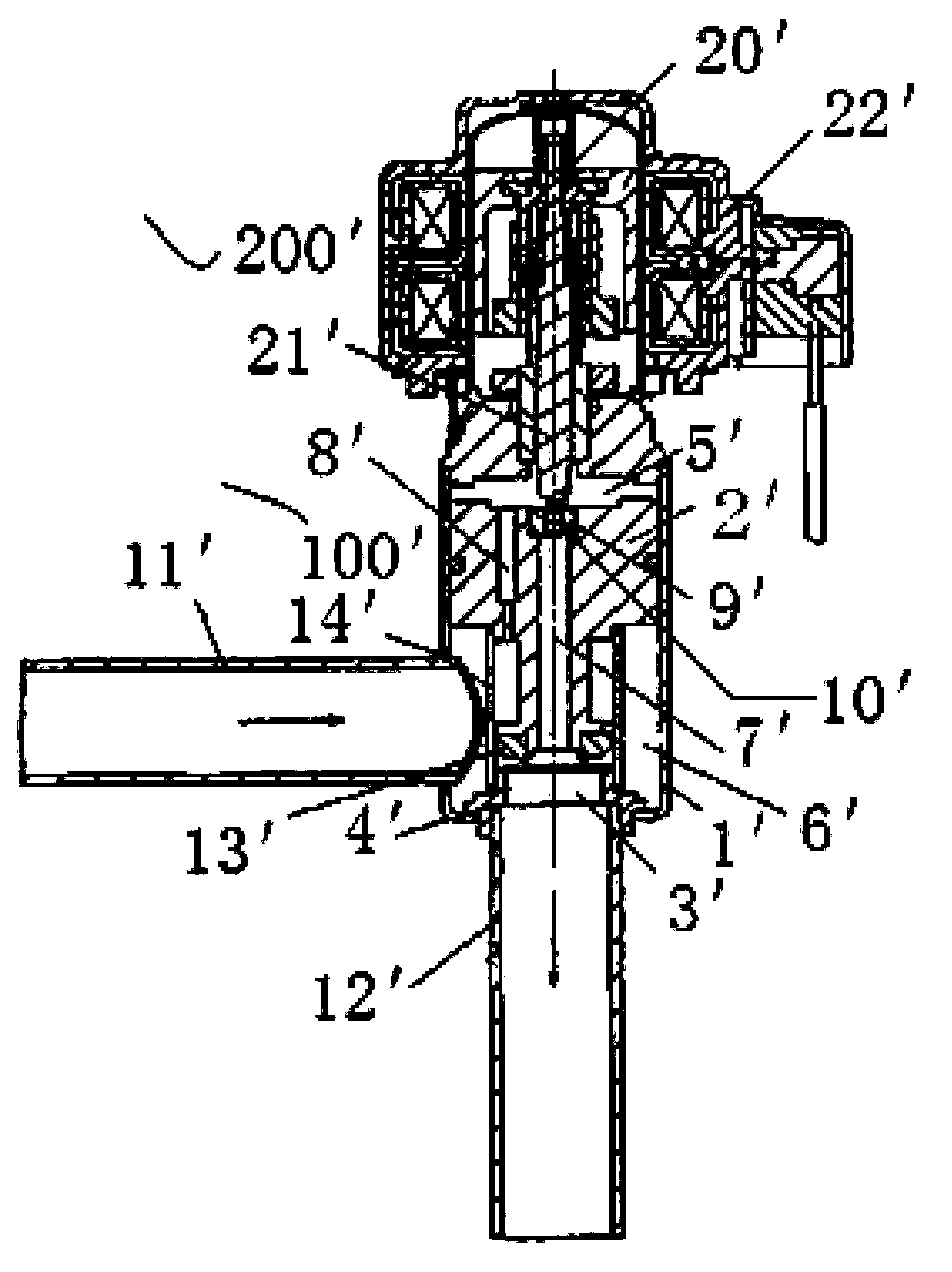 Bidirectional throttling electronic expansion valve